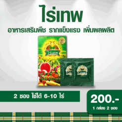 ไร่เทพ 2 ซอง รากดี พืชโตไว เพิ่มผลผลิต ลดปุ๋ยได้ 70%