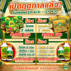 โปรเปิดฤดูกาลสุดคุ้ม